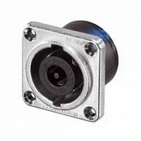 Neutrik NL8MPR - панельный разъём Speakon, 8-ми конт., квадратный фланец , металический корпус