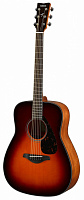 Yamaha FG800BS  акустическая гитара, цвет BROWN SUNBURST, гриф Нато, бридж Палисандр, колки Литые
