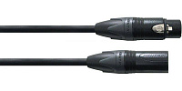 QUIK LOK MCR615-9 микрофонный кабель, 9 метров, разъемы XLR Male - Stereo Jack ( XLR/M - Jack Stereo), цвет черный