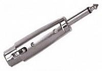 Proel AT290 - переходник, джек моно 6,3мм <-> канон (гнездо, female), корпус металл